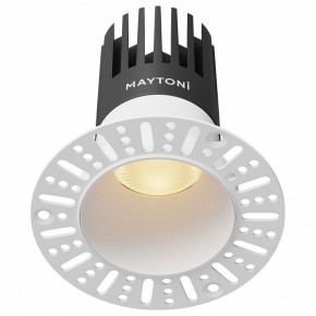 Встраиваемый светильник Maytoni Dip DL122-15W-2.7K-TRS-W в Лесном - lesnoy.ok-mebel.com | фото