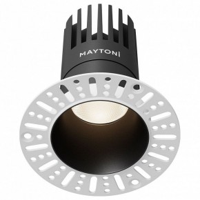 Встраиваемый светильник Maytoni Dip DL122-15W-4K-TRS-B в Лесном - lesnoy.ok-mebel.com | фото 12