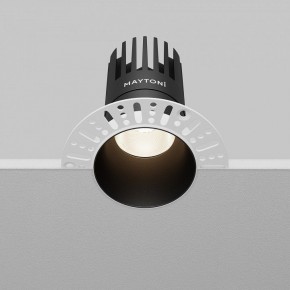 Встраиваемый светильник Maytoni Dip DL122-15W-4K-TRS-B в Лесном - lesnoy.ok-mebel.com | фото 4