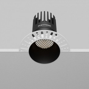 Встраиваемый светильник Maytoni Dip DL122-15W-4K-TRS-B в Лесном - lesnoy.ok-mebel.com | фото 6