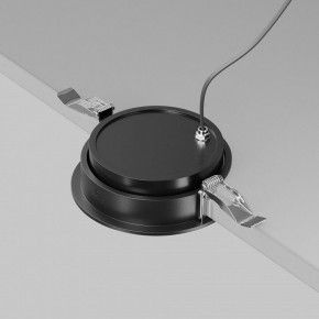 Встраиваемый светильник Maytoni Lens DL105-12W3K-B в Лесном - lesnoy.ok-mebel.com | фото 4