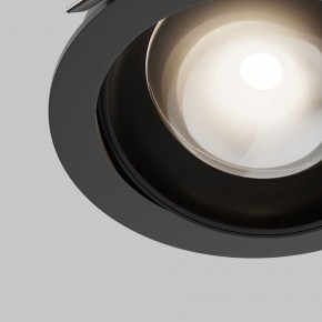 Встраиваемый светильник Maytoni Lens DL105-12W4K-B в Лесном - lesnoy.ok-mebel.com | фото 8