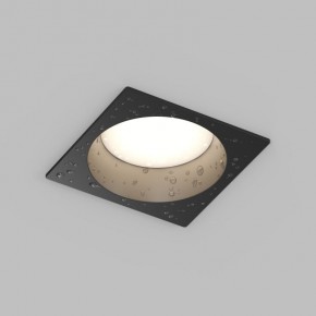 Встраиваемый влагозащищенный светильник DEEP, IP65, 15 Вт, GU5.3, LED, черный, пластик в Лесном - lesnoy.ok-mebel.com | фото 3