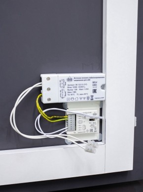 Зеркало Минск 700х700 с подсветкой Домино (GL7039Z) в Лесном - lesnoy.ok-mebel.com | фото 6